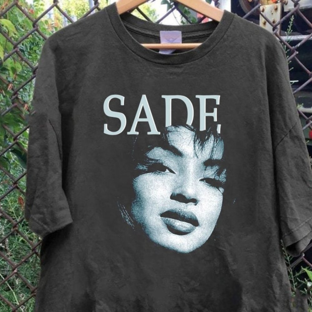 Sade Face Shirt, Sade Tour Crewneck t Shirt, Sade Concert Tshirt, Sade Adu Shirt